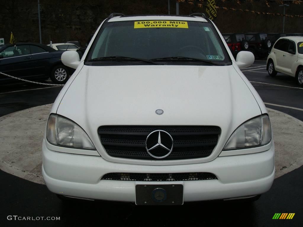 1999 ML 320 4Matic - Polar White / Grey photo #7