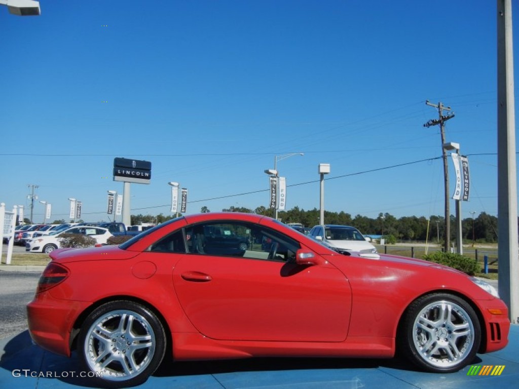 Mars Red 2006 Mercedes-Benz SLK 55 AMG Roadster Exterior Photo #73304679