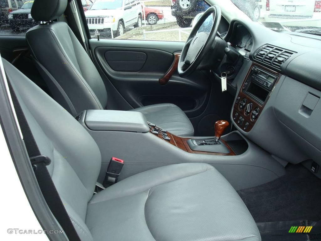 1999 ML 320 4Matic - Polar White / Grey photo #13