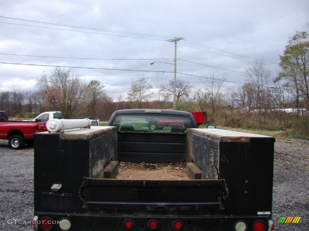 2002 Ram 3500 SLT Regular Cab 4x4 Dually Plow Truck - Patriot Blue Metallic / Mist Gray photo #10