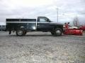 Patriot Blue Metallic - Ram 3500 SLT Regular Cab 4x4 Dually Plow Truck Photo No. 15