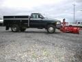 Patriot Blue Metallic - Ram 3500 SLT Regular Cab 4x4 Dually Plow Truck Photo No. 16