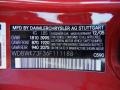  2006 SLK 55 AMG Roadster Mars Red Color Code 590