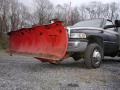 2002 Patriot Blue Metallic Dodge Ram 3500 SLT Regular Cab 4x4 Dually Plow Truck  photo #25