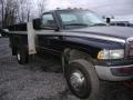 Patriot Blue Metallic - Ram 3500 SLT Regular Cab 4x4 Dually Plow Truck Photo No. 35