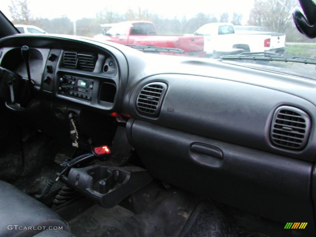 2002 Ram 3500 SLT Regular Cab 4x4 Dually Plow Truck - Patriot Blue Metallic / Mist Gray photo #63