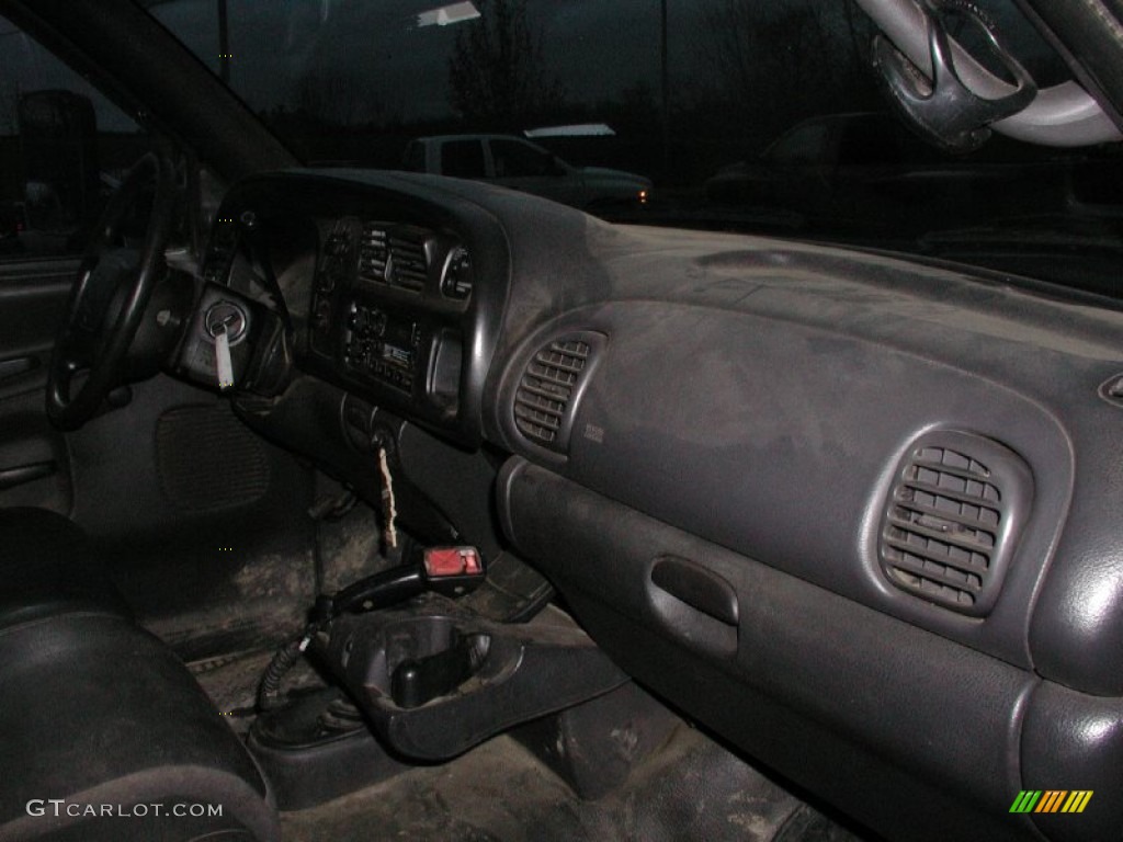 2002 Ram 3500 SLT Regular Cab 4x4 Dually Plow Truck - Patriot Blue Metallic / Mist Gray photo #66