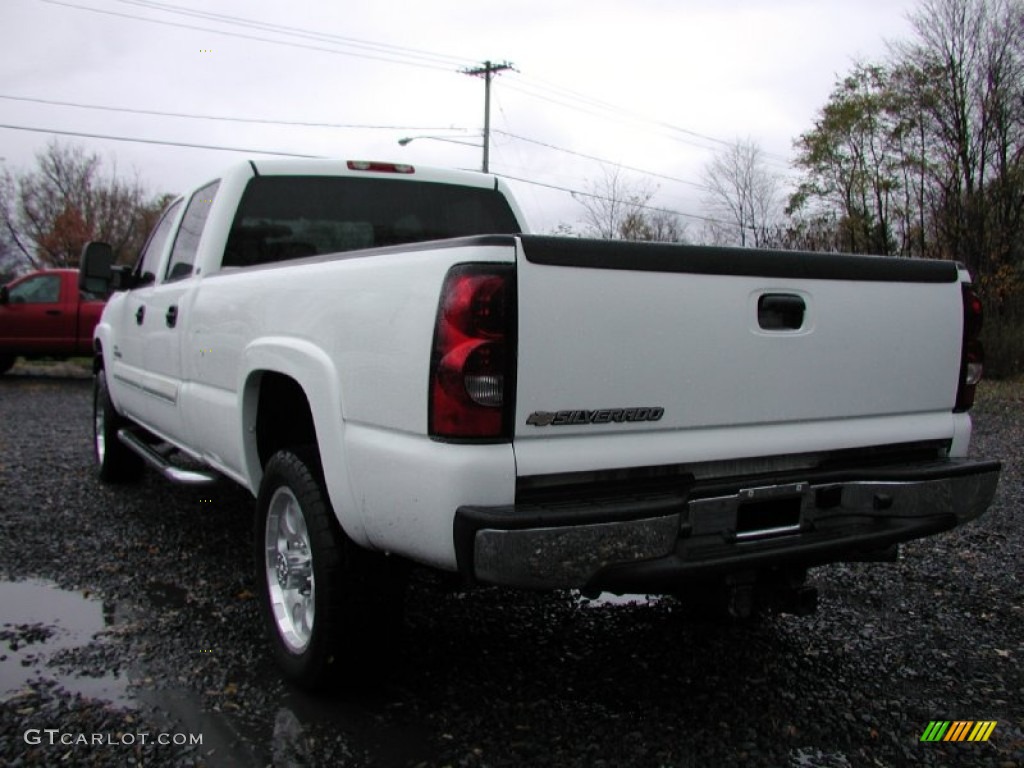 Summit White 2007 Chevrolet Silverado 2500HD Classic LT Crew Cab 4x4 Exterior Photo #73306875