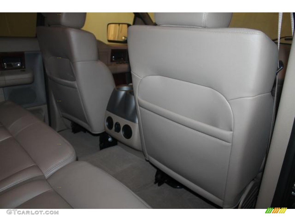 2005 F150 Lariat SuperCrew 4x4 - Medium Wedgewood Blue Metallic / Tan photo #28