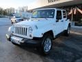 Stone White - Wrangler Unlimited Sahara 4x4 Photo No. 2