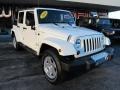 Stone White - Wrangler Unlimited Sahara 4x4 Photo No. 4