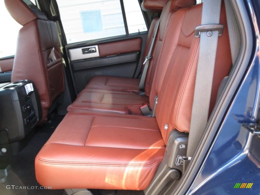 2013 Expedition King Ranch - Blue Jeans / King Ranch Charcoal Black/Chaparral Leather photo #23