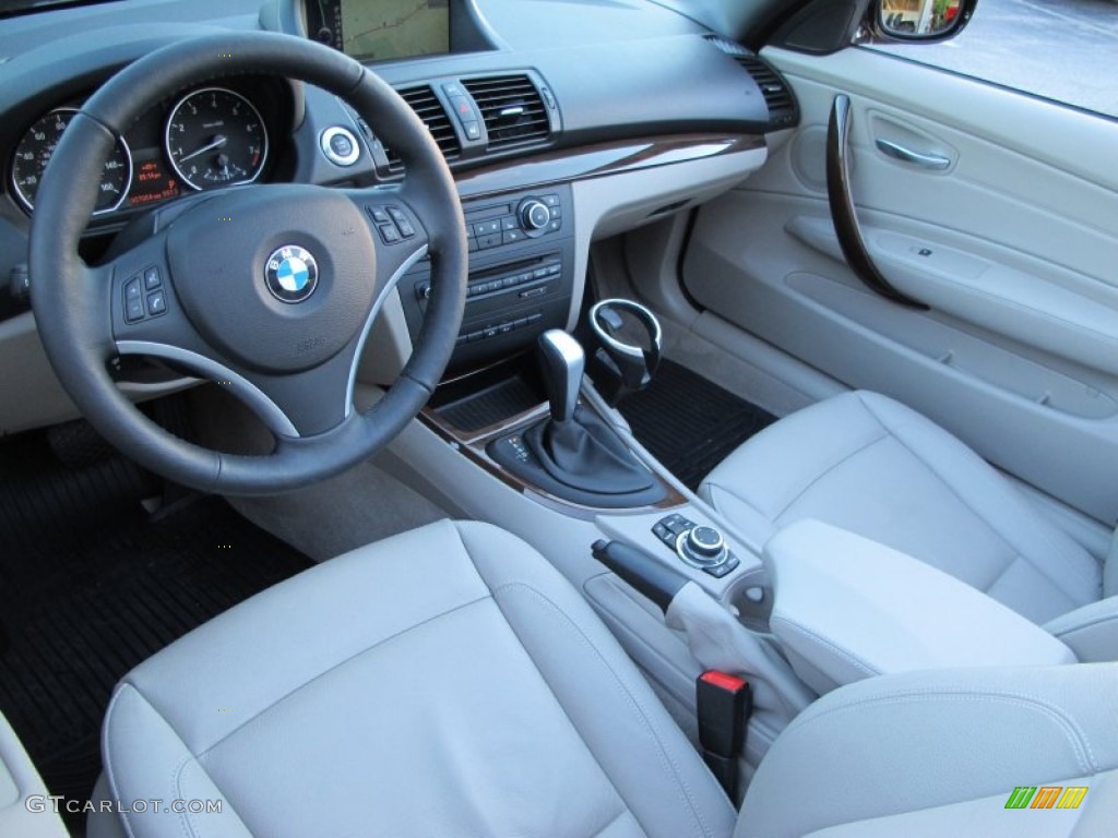 2012 1 Series 128i Convertible - Cashmere Silver Metallic / Savanna Beige photo #10