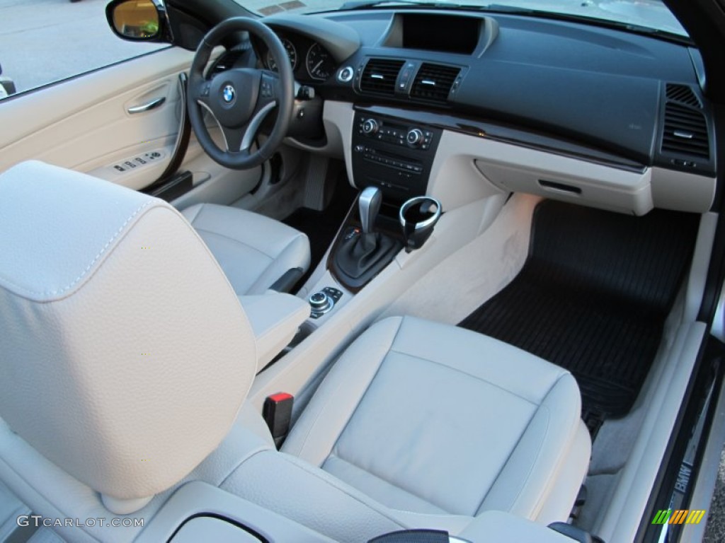2012 1 Series 128i Convertible - Cashmere Silver Metallic / Savanna Beige photo #16