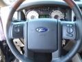 King Ranch Charcoal Black/Chaparral Leather 2013 Ford Expedition King Ranch Steering Wheel