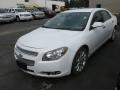 2011 Summit White Chevrolet Malibu LTZ  photo #3