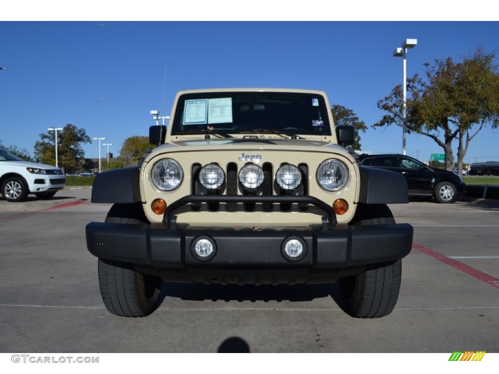 2011 Wrangler Unlimited Sport 4x4 - Sahara Tan / Black photo #8