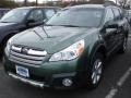 2013 Cypress Green Pearl Subaru Outback 2.5i Limited  photo #1