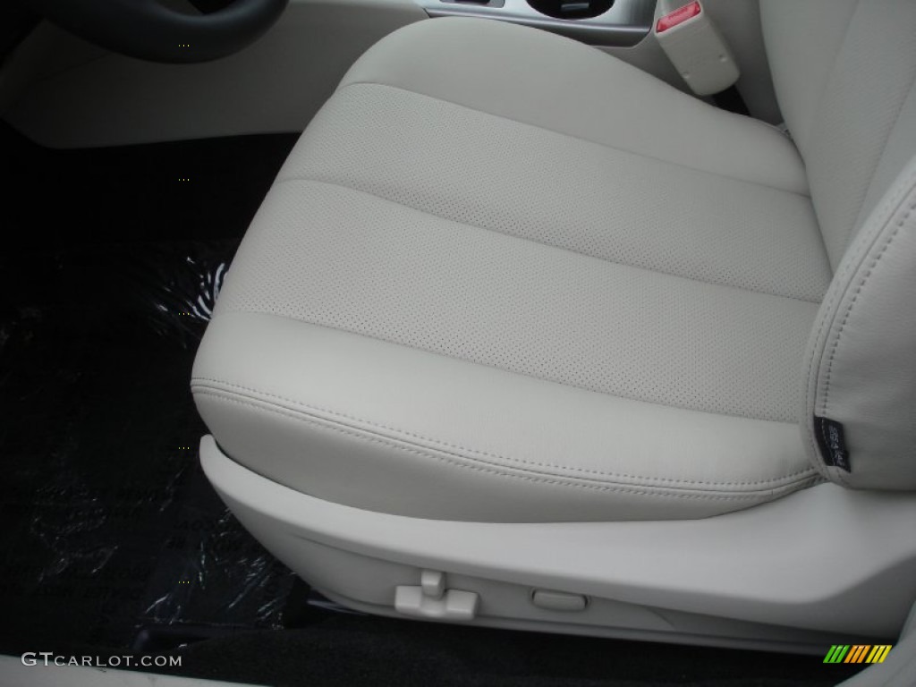 2013 Outback 2.5i Limited - Cypress Green Pearl / Warm Ivory Leather photo #2