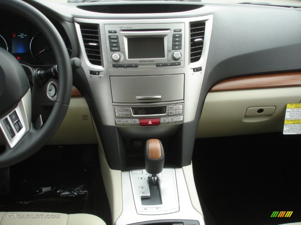 2013 Outback 2.5i Limited - Cypress Green Pearl / Warm Ivory Leather photo #4