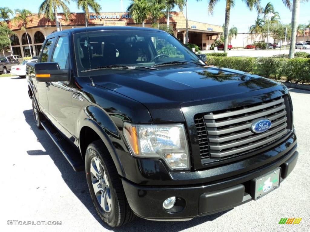 2010 F150 FX2 SuperCrew - Tuxedo Black / Black photo #1