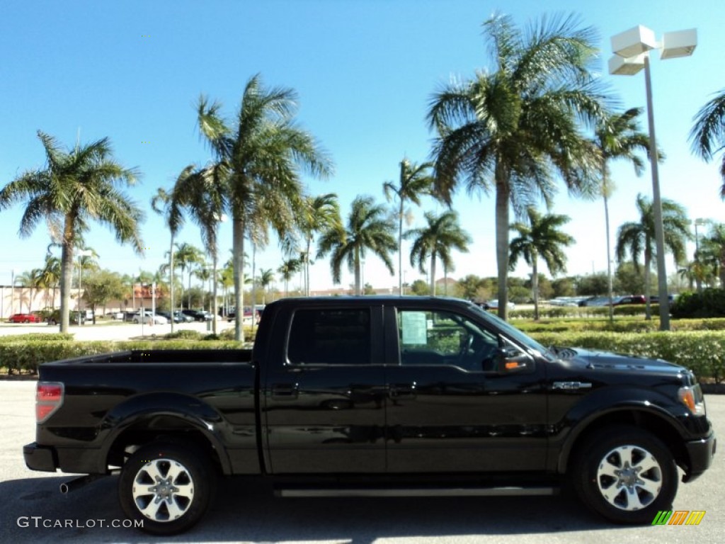 2010 F150 FX2 SuperCrew - Tuxedo Black / Black photo #5