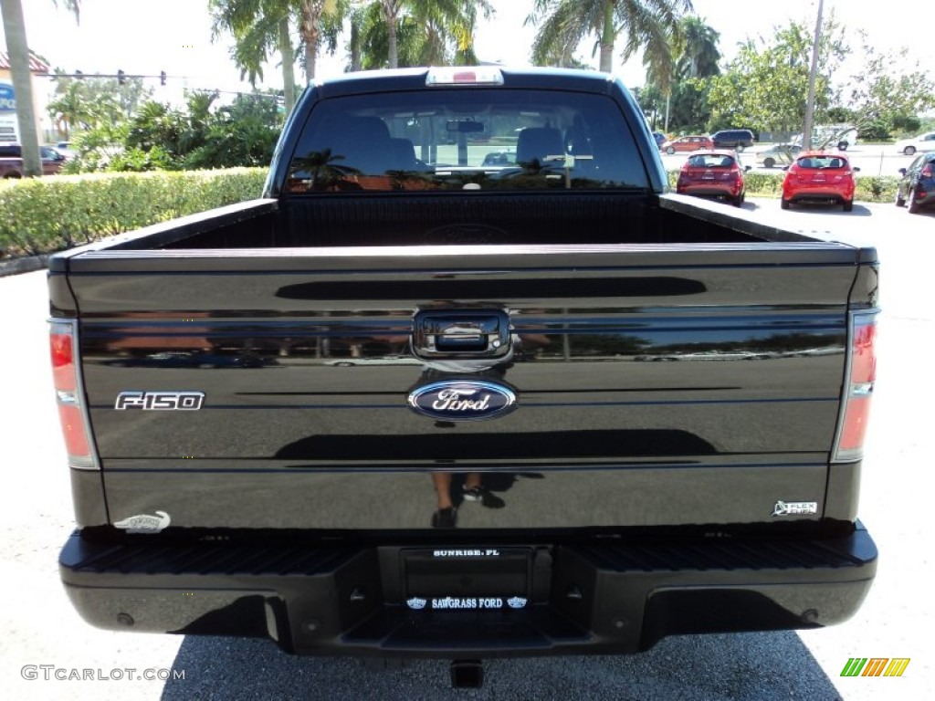 2010 F150 FX2 SuperCrew - Tuxedo Black / Black photo #7