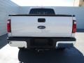 2012 White Platinum Metallic Tri-Coat Ford F250 Super Duty Lariat Crew Cab 4x4  photo #4