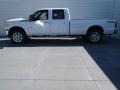 2012 White Platinum Metallic Tri-Coat Ford F250 Super Duty Lariat Crew Cab 4x4  photo #5