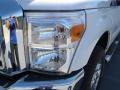 2012 White Platinum Metallic Tri-Coat Ford F250 Super Duty Lariat Crew Cab 4x4  photo #8