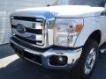 2012 White Platinum Metallic Tri-Coat Ford F250 Super Duty Lariat Crew Cab 4x4  photo #9