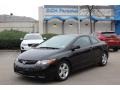 Nighthawk Black Pearl - Civic EX Coupe Photo No. 1