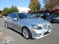 2013 Diamond Silver Metallic Mercedes-Benz C 300 4Matic Sport  photo #1