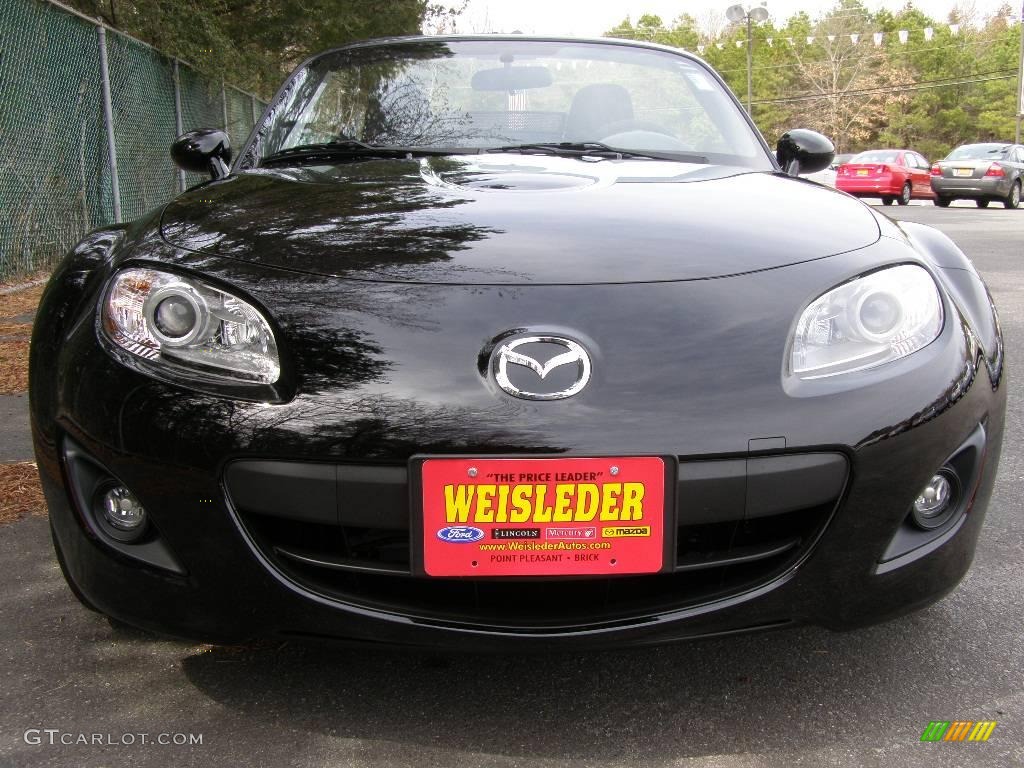 2009 MX-5 Miata Sport Roadster - Brilliant Black / Black photo #2