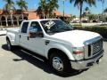 Oxford White - F350 Super Duty Lariat Crew Cab Dually Photo No. 2