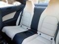 2013 Mercedes-Benz C Sahara Beige/Black Interior Rear Seat Photo