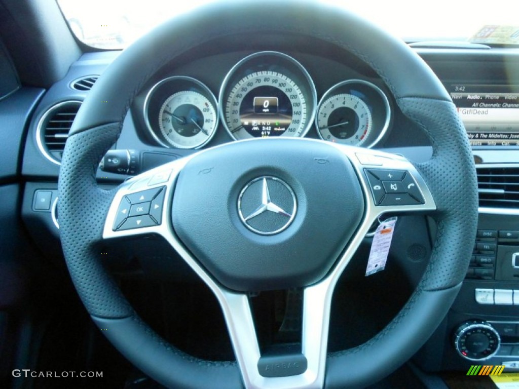 2013 Mercedes-Benz C 350 4Matic Coupe Steering Wheel Photos