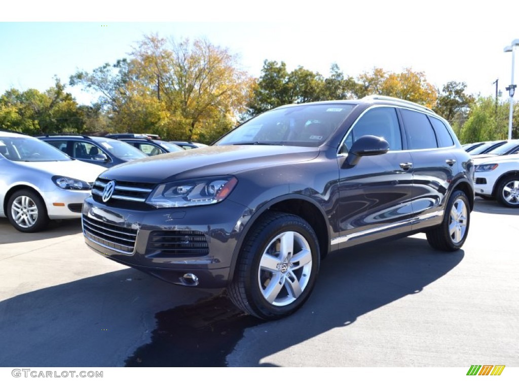 2013 Touareg TDI Lux 4XMotion - Galapagos Metallic / Black Anthracite photo #1