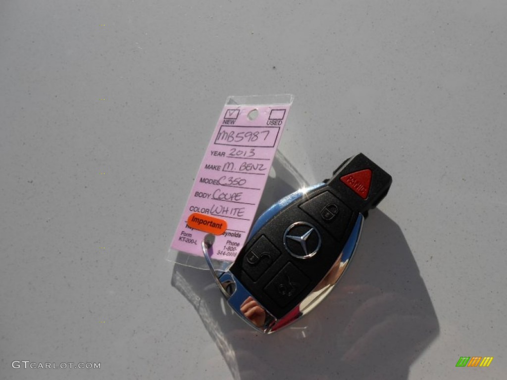 2013 Mercedes-Benz C 350 4Matic Coupe Keys Photos