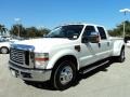 Oxford White 2009 Ford F350 Super Duty Lariat Crew Cab Dually Exterior