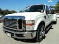 Oxford White - F350 Super Duty Lariat Crew Cab Dually Photo No. 18