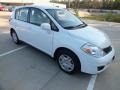 2012 Fresh Powder White Nissan Versa 1.8 SL Hatchback  photo #1