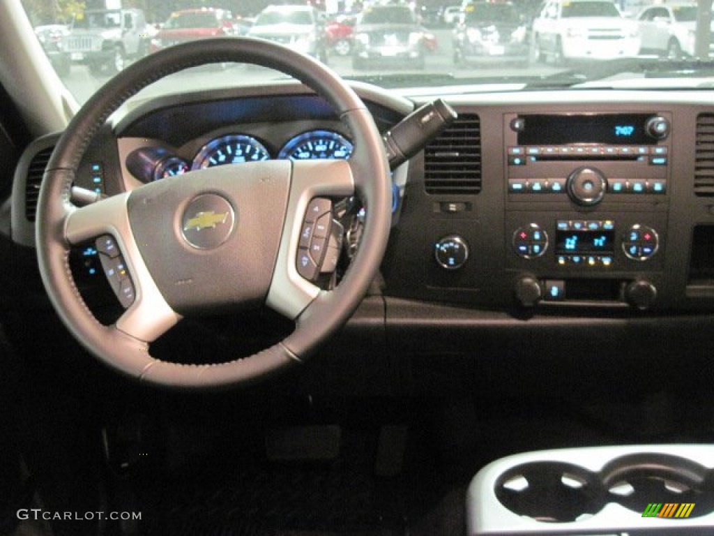 2013 Silverado 1500 LT Extended Cab 4x4 - Summit White / Ebony photo #6