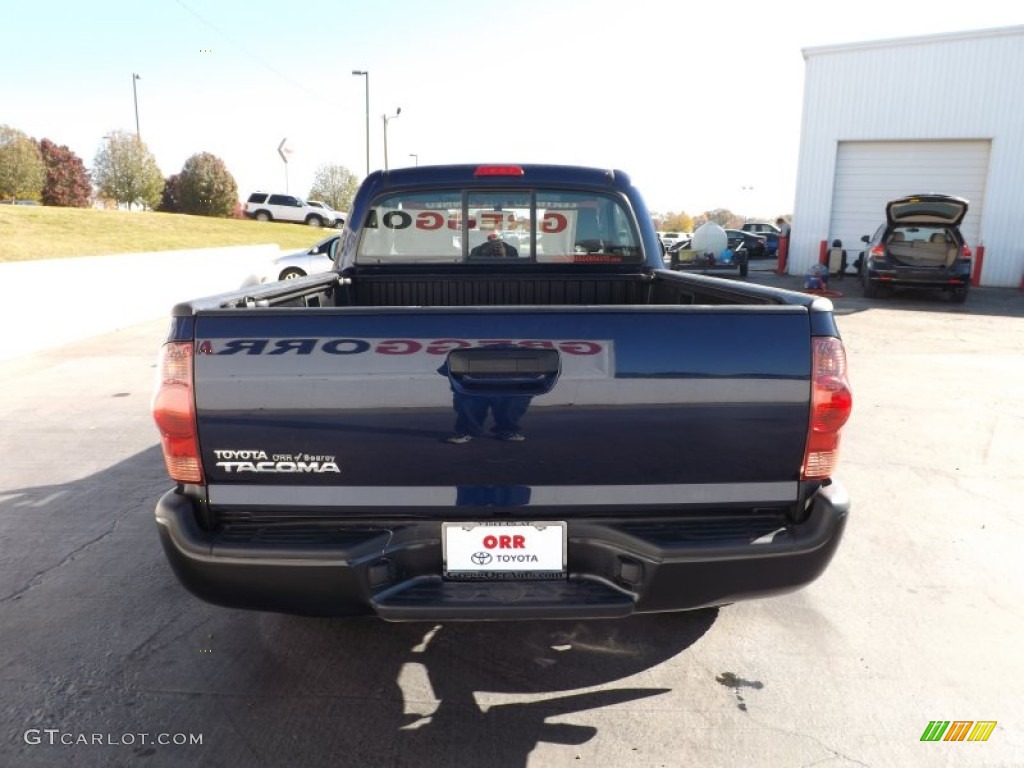 2012 Tacoma Regular Cab 4x4 - Nautical Blue Metallic / Graphite photo #6