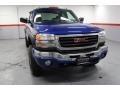 2004 Marine Blue Metallic GMC Sierra 2500HD SLE Extended Cab 4x4  photo #3