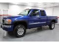 2004 Marine Blue Metallic GMC Sierra 2500HD SLE Extended Cab 4x4  photo #7
