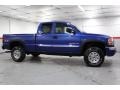 2004 Marine Blue Metallic GMC Sierra 2500HD SLE Extended Cab 4x4  photo #16