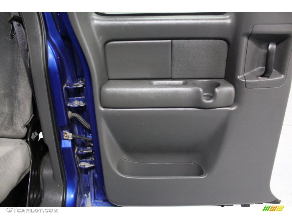 2004 Sierra 2500HD SLE Extended Cab 4x4 - Marine Blue Metallic / Pewter photo #53