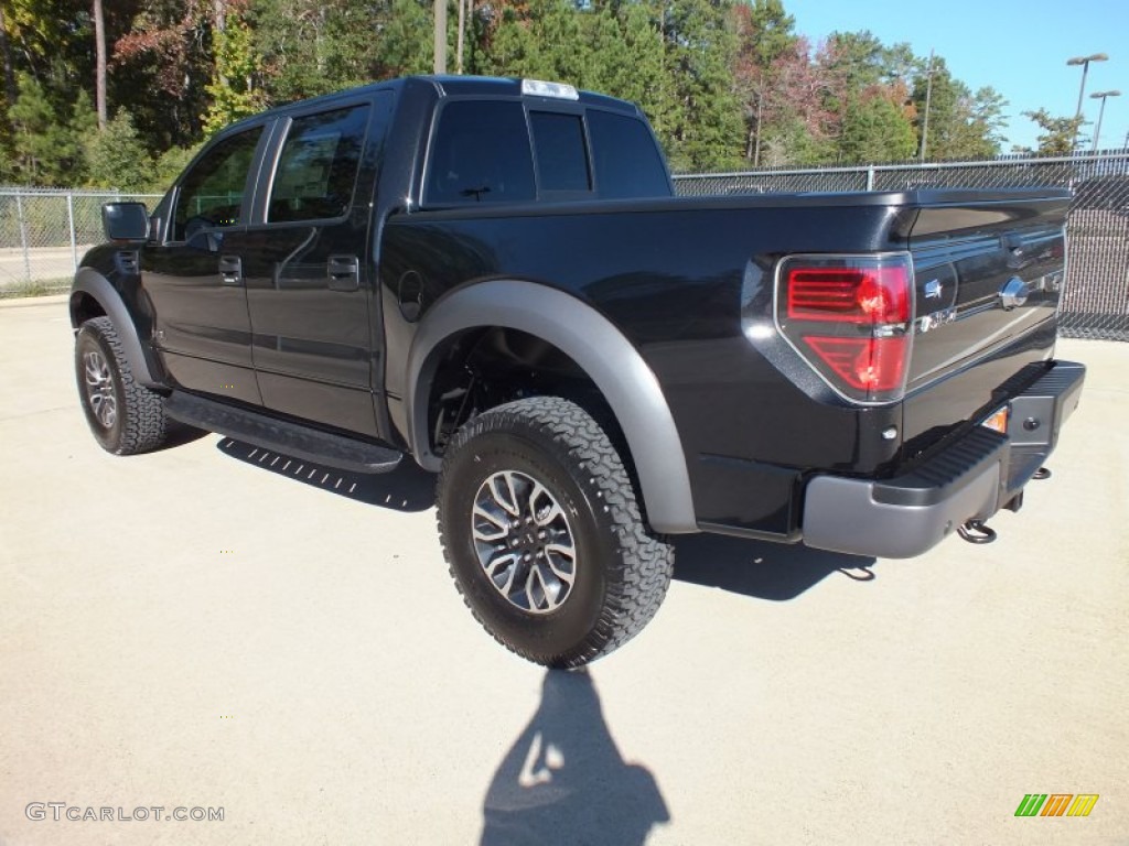 Tuxedo Black Metallic 2013 Ford F150 SVT Raptor SuperCrew 4x4 Exterior Photo #73316124