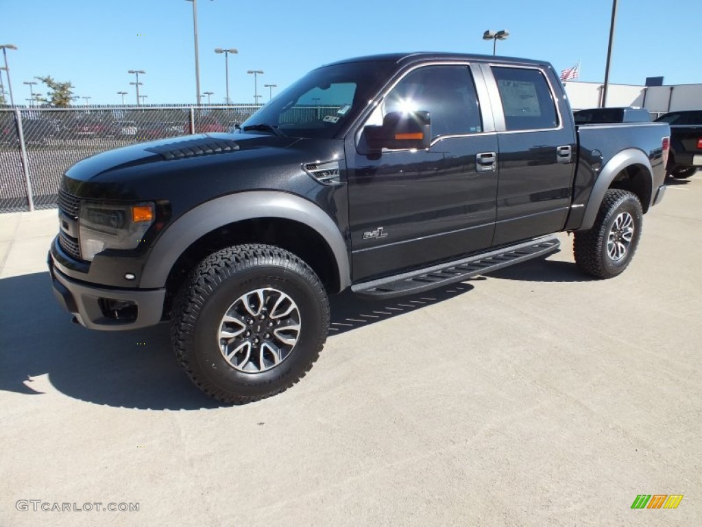 Tuxedo Black Metallic 2013 Ford F150 SVT Raptor SuperCrew 4x4 Exterior Photo #73316171